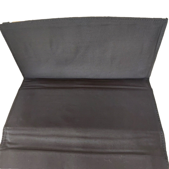 MICHE Alyssa Classic Bag Shell Plaid Faux Leather Retired Purse Ivory Tan Black - Picture 5 of 7